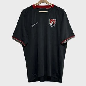 Vintage Nike USMNT 2008/10 USA US Soccer Gray Away Soccer Football Jersey XL - Picture 1 of 5