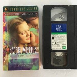 Ever After VHS Tape Drew Barrymore Angelica Huston 1998 Fox Series - Imagen 1 de 12