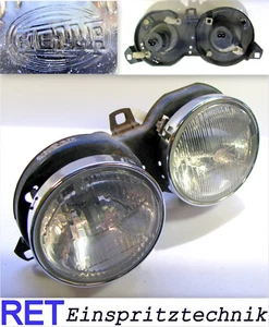 Scheinwerfer links Fahrerseite HELLA komplett BMW 320 i E 30 komplett & original - Bild 1 von 3