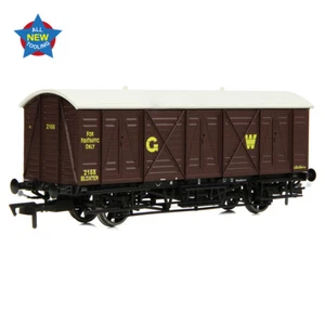 E87057 EFE Rail calibre OO GWR 10T 'Bloater' Fish Van GWR marrón (GW) - Imagen 1 de 1