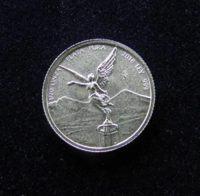 2018 1/20oz Silver Mexican Libertad BU - Image 1 of 2