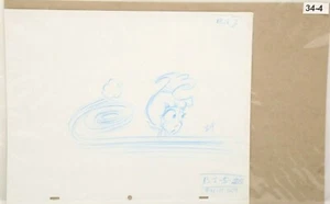 Beetlejuice Original Production Drawing Animation 34-4 Great Cond. - Picture 1 of 3
