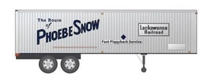 Rapido HO 35' Fruehauf Integral-Post Volume Van - Lackawanna DL& RAP403004-W - Picture 1 of 2