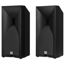 JBL STUDIO 530BK Professional-quality 125-watt Bookshelf Speakers, Black