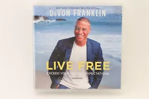 2021 CD Audiobook Live Free by DeVon Franklin New Sealed - Foto 1 di 2