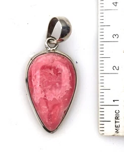 Rhodochrosit Anhänger (#03) 26,8 ct. 31x18 mm Top Qualität - AUSVERKAUF! - Bild 1 von 2