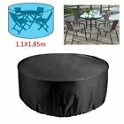 190t Oxford Waterproof Round Outdoor Patio Table Chair Garden Furniture Cover