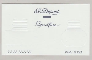 Carte publicitaire - advertising card -Signature de Dupont - Picture 1 of 1