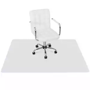 60x46" Chair Mat Non-slip PVC Floor Carpet Protector for Desk Home Office - Picture 1 of 11