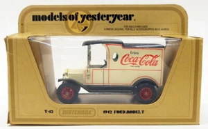 Matchbox Models Of Yesteryear Y-12 - 1912 Ford Model T - Coca-Cola - Picture 1 of 1