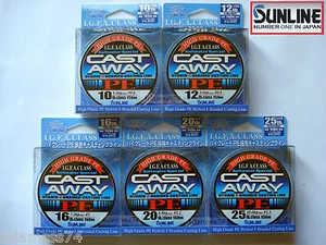 Sunline SUNLINE CAST AWAY 164yds.150m.PE 8 Braided Line Saltwater Special - Imagen 1 de 7