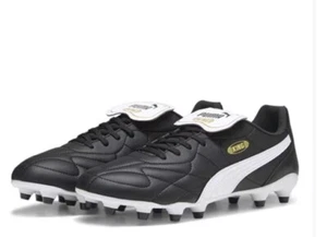 PUMA KING Football Boots Black Size Uk 10.5 New GENUINE RRP £130 #y7 - Picture 1 of 7