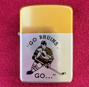 1970s BOBBY ORR #4 "GO BRUINS" STORM KING LIGHTER RARE - Bild 1 von 9