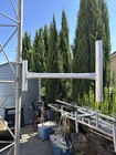 Antenna tower side arm mount 21 inches from tower 1.5/8"OD  mounting pipe 12"