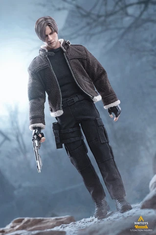 Pre-order nwtoys 1/12 Resident Evil Leon 6" Collectible Male Action Figure Model Cover
