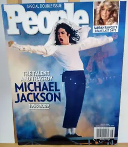 Michael Jackson People Magazine July 13 2009 Life In Pictures Farrah Fawcett - Picture 1 of 2