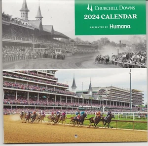 Calendario Churchill Downs 12 meses 2024 - Imagen 1 de 6