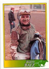 Rudy Baez trading card (Horse Racing) 1993 Jockey Star #106