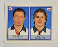 Merlin's Official England 1998 World Cup / collectible sticker #288 David Beckham unglued
