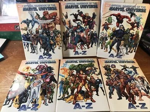 Offizielles Handbuch des Marvel Universums 6 Hardcover Graphic Novel Posten KOSTENLOSER VERSAND - Bild 1 von 20