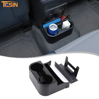 Caja de almacenamiento organizadora trasera con portavasos de agua para Ford Bronco 4 puertas 2021+ Foto 1 de 4