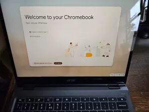 Acer Chromebook Spin 513 13.5" Titanium Grey/8GB RAM LPXXR4X/128Gb eMCC - Picture 1 of 6