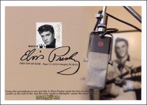Sc. 5009 Elvis Presley Dragon Card FDC – studio design, pictorial cancel - Picture 1 of 1