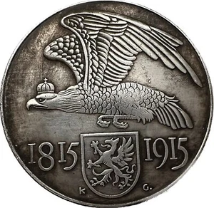 Karl Goetz Medaille 1915: Eiserner Adler copy - Picture 1 of 8