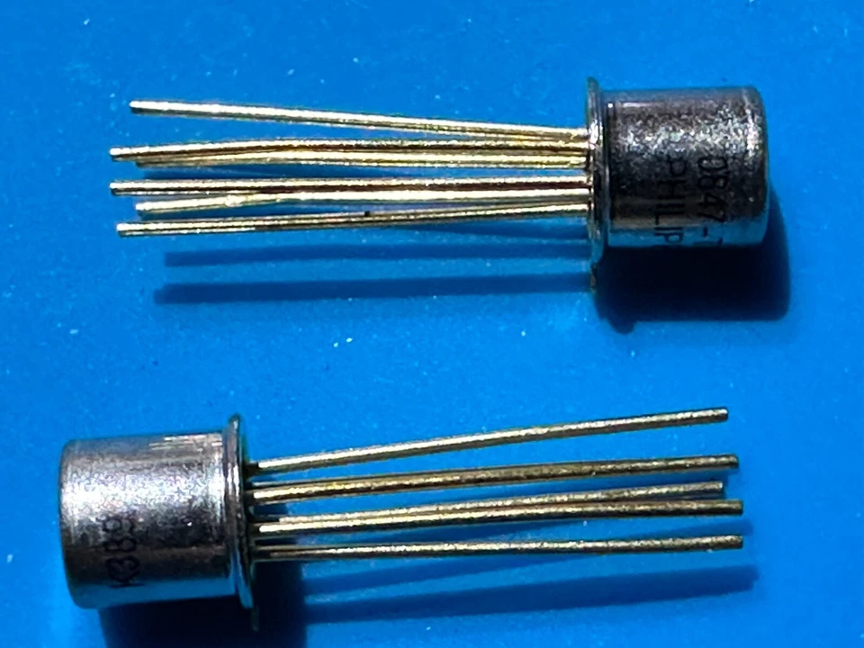 Set of 2 Linear Systems LSK389D TO-71 6L ROHS 100% TESTED ULTRA-LOW-NOISE JFET - Image 1 of 2