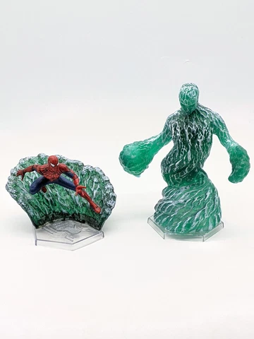 Disney Spiderman Far From Home Deluxe Figurine Marvel Figurines Toy Lot of 2 Cover