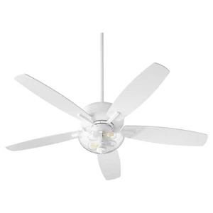 Breeze - 52 Inch 5 Blade Ceiling Fan with Bowl Light Kit Ceiling Fan Quorum - Picture 1 of 3