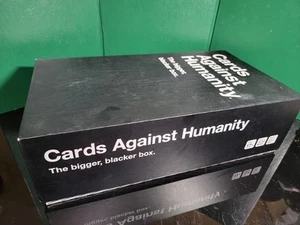 cards against humanity bigger blacker box with a whole latta cards & hidden card - Picture 1 of 7