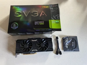 EVGA GeForce GTX 1080 WORKS WITH UNDERCLOCK Graphics Card - Picture 1 of 7