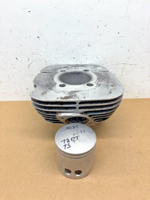 Cilindro y pistón motor Yamaha CT2 CT3 175 / 66,05 mm / STD / 314-11311-02-00 Foto 1 de 4