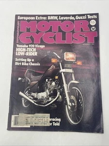 1982 November Motorcyclist Motorcycle Magazine / Yamaha XV920 Virago - Picture 1 of 5