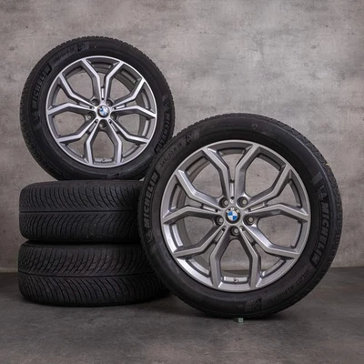 BMW X3 X4 Winterräder 19 Zoll G01 G02 Felgen Styling 694 6877328 ferric grey - Bild 1 von 4