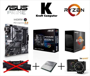 PC Bundle AufrüstKit Ryzen 7 5700X (8x4,6GHz) + ASUS B550M-A + CPU Kühler - Bild 1 von 8