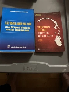 Luật Doanh Nghiệp Nhà Nước ! Thực Hiện Di Chúc Chú Tịch Hồ Chi Minh (2 Cuốn) - Picture 1 of 6