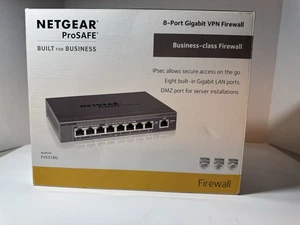 New Open Box NETGEAR ProSAFE FV318G DMZ port Business Class Firewall - Picture 1 of 5