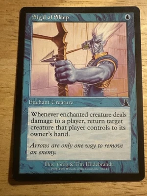 MTG Magic the Gathering Sigil of Sleep (46/143) Urza's Destiny LP - Image 1 of 2