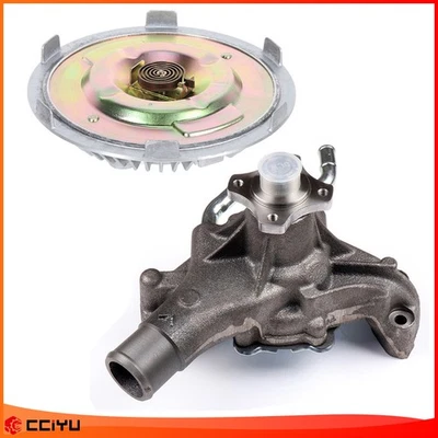 Cooling Water Pump & Electric Fan Clutch for GMC Jimmy Sonoma C1500 K1500 4.3L - Image 1 of 4