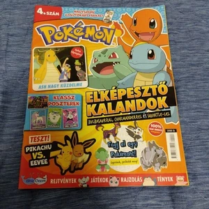 Pokemon Children's Magazine Hungarian Edition 2024 September Airport Purchase Un - Foto 1 di 4