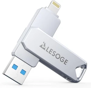 MFi Certificato 128GB Flash Drive per iPhone Photo Stick USB Memory Stick Pollice... - Foto 1 di 11