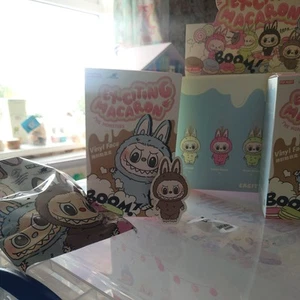 Genuine Popmart Labubu V1 Exciting Macroon - Confirmed Toffee The Monsters new - Picture 1 of 5