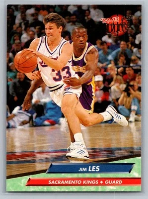1992-93 Ultra #350 Jim Les - Image 1 of 2