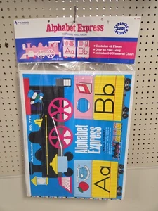 Vintage Alphabet Express Wall Chart By Judy/Instructo - Picture 1 of 6