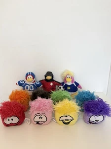 Disney Club Penguin Soft Toy Bundle Penguins And Puffles x11 - Picture 1 of 16