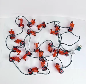 Allis Chalmers WD45 Tractor String Lights Indoor Outdoor 15 feet AGCO Christmas - Picture 1 of 5