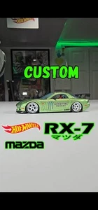 Custom Hotwheels Mazda Rx-7 - Picture 1 of 10