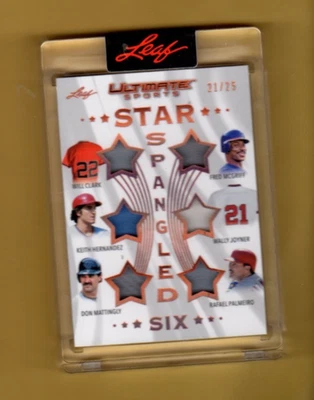 Hoja Ultimate Sport Star 2024 seis reliquias con lentejuelas 21/25 #SSS-4 Foto 1 de 2